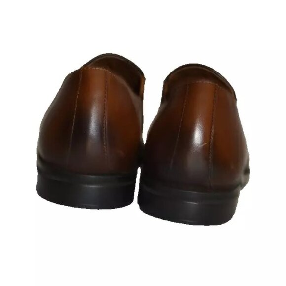 New! Bruno Magli Barberino Leather SLIP-ON Loafer Size 12 M DD385 main image 4